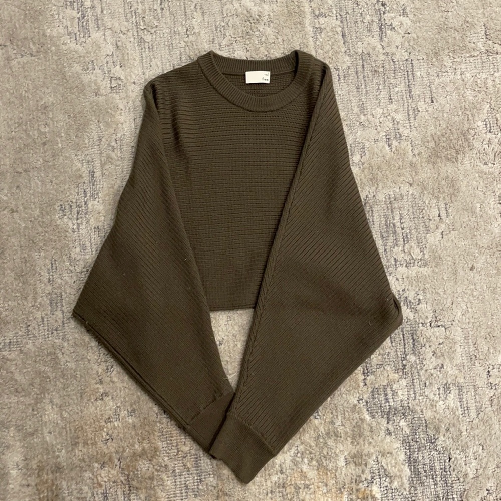 Army Green Wilfred aritzia sweater